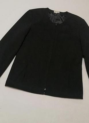 Agnes flo чорний піджак на блискавці