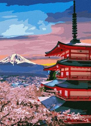 Картина по номерам любимая япония kho2856