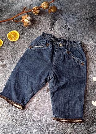 Джинси штанці на підкладці 68 см