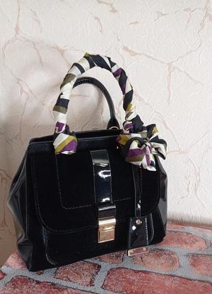 Сумка лак в подарунок до замовлення