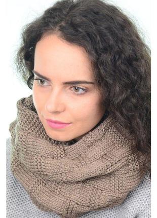 Снуд (хомут) sangek hm19223 универсальный светлокоричневый