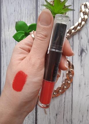 Помада-блиск для губ 2 в 1 lorena lipstick & gloss be kissed тон 06 6