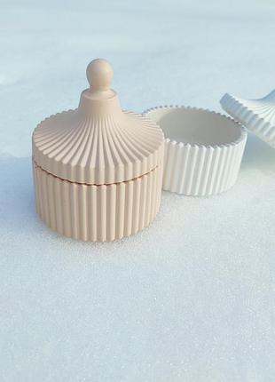 Шкатулка из гипса 3