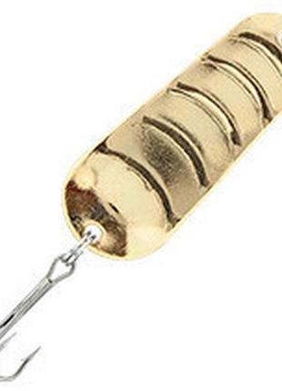 Блешня колебалка kamasaki spoon at 15 г gold