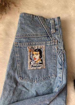 Классная качественная винтажная джинсовая юбка berger7 фото