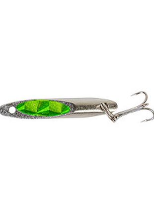 Блешня wizard mini колебалка (kastmaster) 4г silver-green