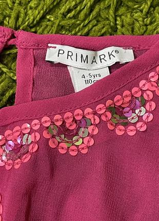 Пляжная туника primark на4-5лет3 фото