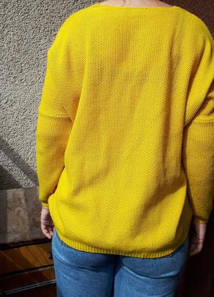 Желтый свитер4 фото