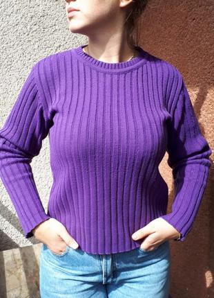 Сиреневый свитер1 фото