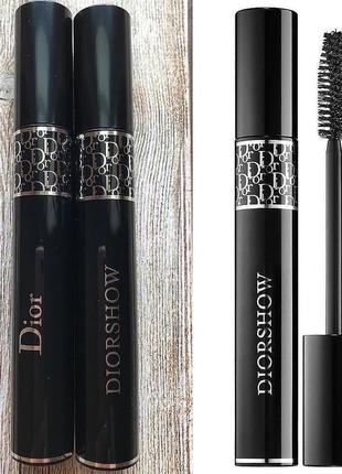 Тушь для ресниц dior diorshow mascara, классическая1 фото