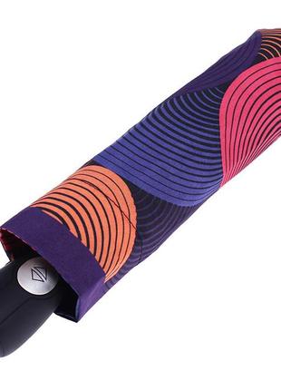 Складной женский зонт волны оранж pierre cardin ( полный автомат ) арт. 82681