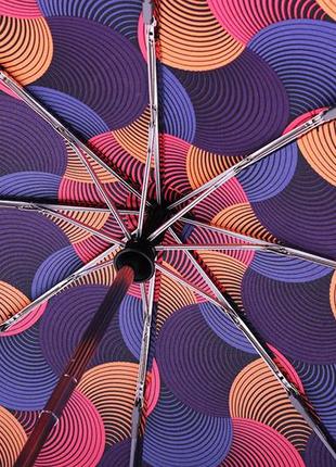 Складной женский зонт волны оранж pierre cardin ( полный автомат ) арт. 82681