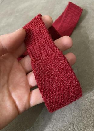 Галстук краватка шерсть5 фото