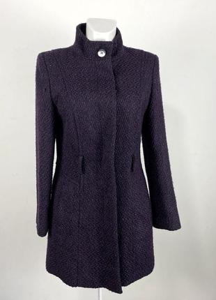 Пальто фирменное the collection debenhams, фиолетовое, разм 12 (м, 46), отл сост