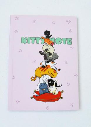 Блокнот 4profi "kitty note", light pink 40 листов формат в6 50629