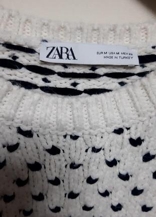 Красивый тепленький свитер 🔥 zara3 фото
