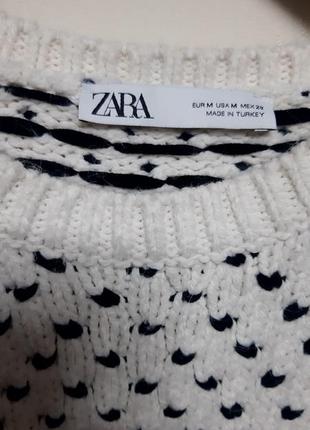 Красивый тепленький свитер 🔥 zara 3