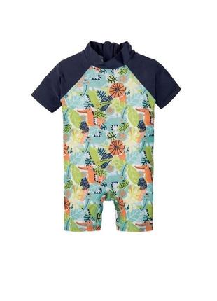 Сонцезахисний пляжний костюм комбінезон lupilu 2-6міс