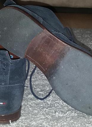 Фірмові,оригінальні,замшеві черевики tommy hilfiger3 фото