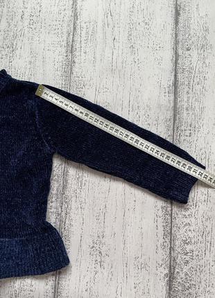 Крута кофта светр на гудзиках з рюшами m&s 3-4 роки,3 фото