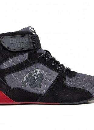 Кроссовки gorilla wear perry high tops pro 44 gray/black/red (4384302446)