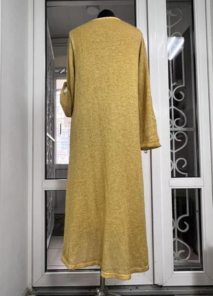 Нарядное платье италия 🇮🇹 шёлк, мохер.5 фото
