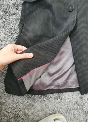 Плаття піджак по фігурі в стилі zara безрукавка блейзер  платье пиджак4 фото