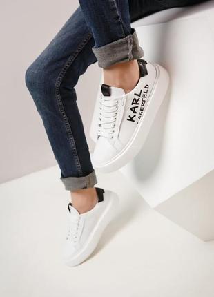 Стильные  кожаные  женские кроссовки кеды для девочки