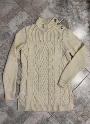 Шикарный свитер, джемпер 100% шерсть