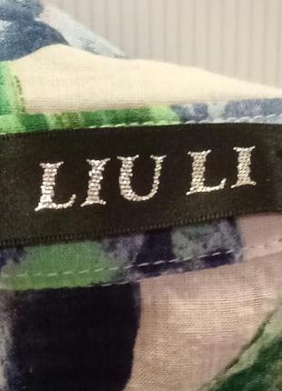 Рубашка-мини платье из хлопка р.м 8