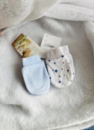 Царапки рукавички для немовлят1 фото