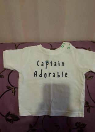 Футболка 3 - 6 месяцев индия