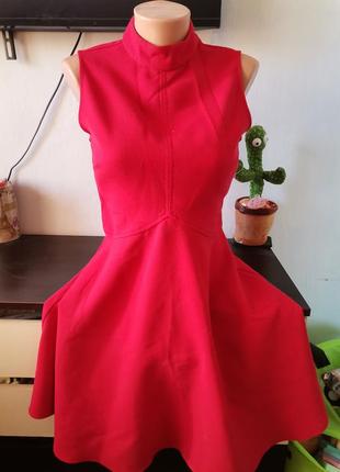 Платье сукня червона