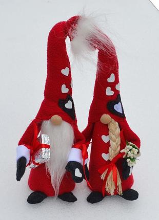 Гном валентинка