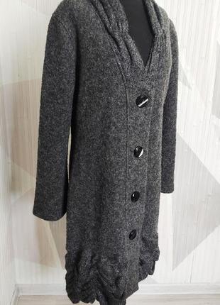 Довгий кардиган шерсть james lakeland італія2 фото
