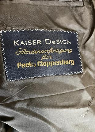 Пиджак оверсайз шерстяной kaiser design двубортный4 фото