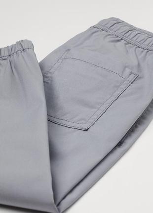 Легкі еластичні штани джоггеры на хлопчика 116, 122, h&m2 фото