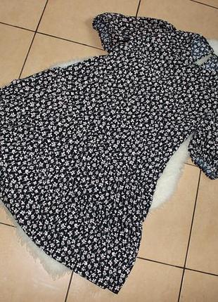 🌷платье с воротником в цветочный принт от george