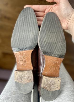 Шкіряні італійські чоботи ручної роботи6 фото