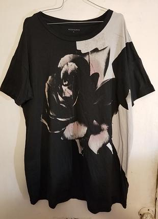Футболка-туника all saints original.