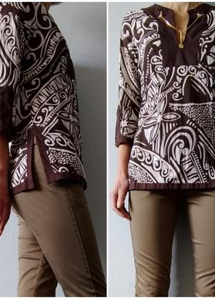 Брендовая блуза/рубашка zara original spain блуза этно2 фото