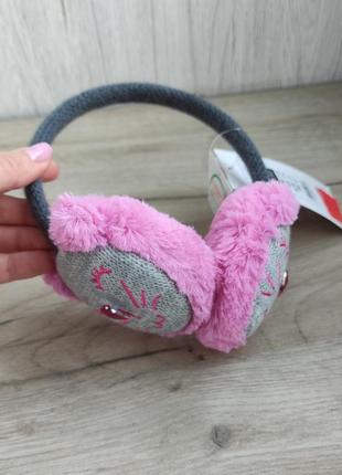 Хутряні навушники для дівчинки