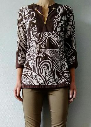 Брендовая блуза/рубашка zara original spain блуза этно4 фото