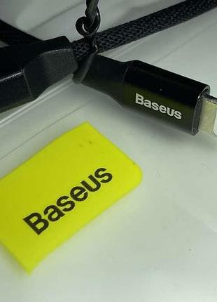 Кабель baseus iphone, быстрая зарядка, 25 cм. новый! 2