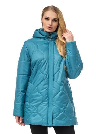 Женская демисезонная куртка больших размеров рр 54-70 в расцветках