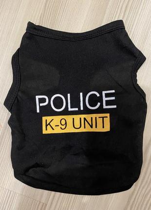 Майка "police" для собачки