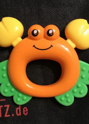 Погремушка крабик lindo