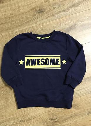 Світшот светр, кофта george 3-4 роки 98-104 см