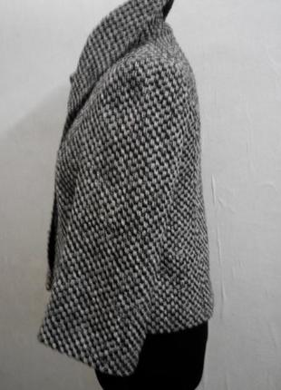 Твидовый жакет пальто куртка с рукавом 7/82 фото