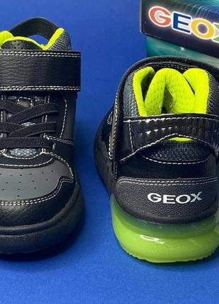 Черевики geox grayjay 26-34 р з мигалками (відключаються) демісезонні хлопчикові ботінки хлопчику9 фото